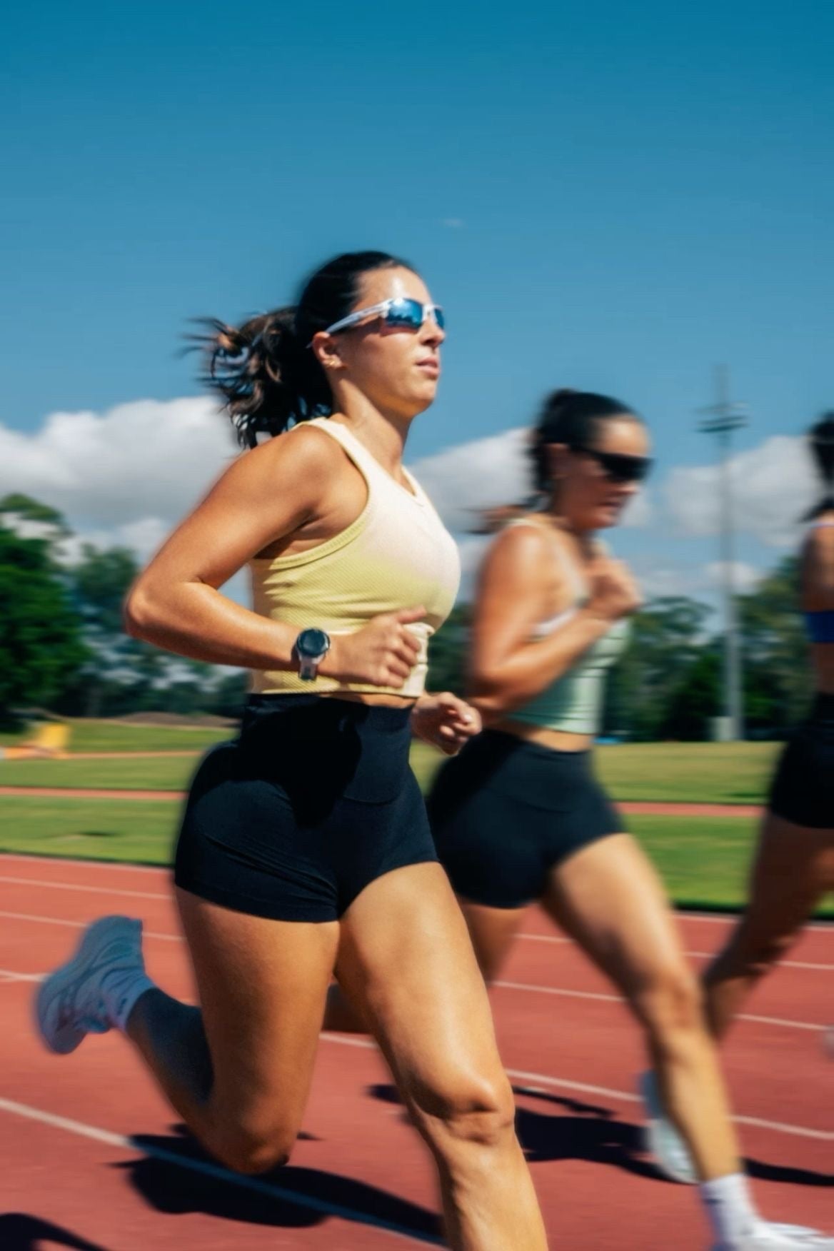 Athlete in motion